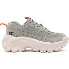 Caterpillar Kadın Gri Intruder Essential Bağcıklı Süet Deri Sneaker 013G101005