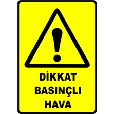 Mediwiz Dikkat Iş Makinaları Çalışma Sahası Levhası Levha Vim 011 70X100 cm Dekota 3 mm