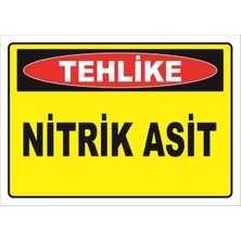 Mediwiz Sağlığa Zararlı Zehirli - Isg Levhası Levha 25X35 cm Galvaniz Saç 0,4 mm