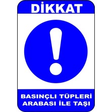 Mediwiz Basınç Tüpleri Arabası ile Taşı Levhası Levha 15X21 cm Galvaniz Saç 0,4 mm