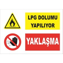 Mediwiz Lpg Dolumu Yapılıyor Yaklaşma - Isg Levhası Levha 70X100 cm Galvaniz Saç 0,4 mm