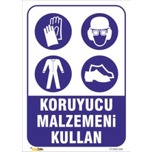 Mediwiz Koruyucu Malzemeni Kullan Levhası Levha 70X100 cm Sticker Kkd 048