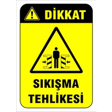 Mediwiz Buraya Kablo Gömülmüştür Levhası Levha 15X21 cm Dekota 3 mm