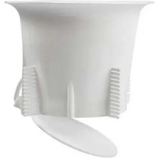 Luxwares Tuvalet Gider Kapağı Sessiz Tek Kapaklı