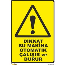 Mediwiz Bu Makina Otomatik Çalışır ve Durur - Isg Levhası 25 x 35 cm Dekota 3 mm