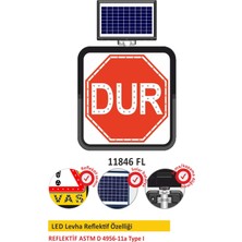 Mediwiz Solar Flaşörlü Led'li Trafik LEV.(60X60CM) -