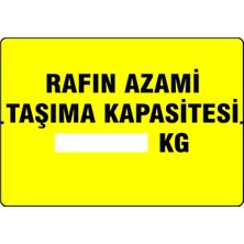 Mediwiz Rafın Azami Taşıma Kapasitesi ....kg Levhası Levha 15X21 cm Galvaniz Saç 0,4 mm Dpo 038