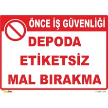 Mediwiz Depoda Etiketsiz Mal Bırakma Levhası Levha 70X100 cm Dekota 3 mm