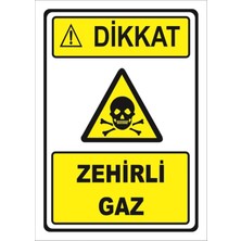 Mediwiz Zehirli Gaz - Isg Levhası Levha 50X70 cm Galvaniz Saç 0,4 mm