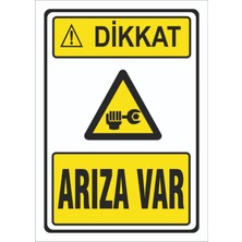 Mediwiz Arıza Var - Isg Levhası Levha 25X35 cm Dekota 3 mm Abo 001