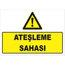 Mediwiz Ateşleme Sahası - Isg Levhası Levha 35X50 cm Sticker