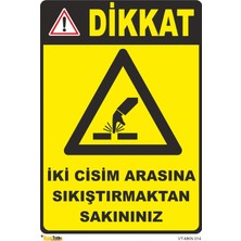 Mediwiz Iki Cisim Arasına Sıkıştırmaktan Sakınınız - Isg Levhası 25 x 35 cm Dekota 3 mm