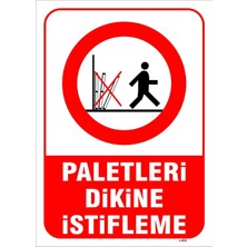 Mediwiz Paletleri Dikine Istifleme Levhası Levha 50X70 cm Galvaniz Saç 0,4 mm
