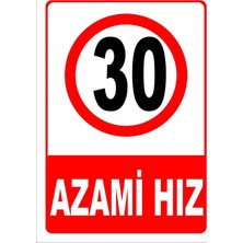 Mediwiz Azami Hız 30 Levhası Levha 50X70 cm Dekota 3 mm