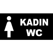 Mediwiz Kadın Wc Levhası 15X30 Sticker VT-BLM063-1-A
