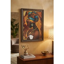 Farbu Oyuncak 1000 Parça Afrikalı Kadın Puzzlezarafetin Portresi Etnik Esintili Sanatsal Puzzle
