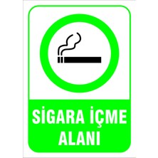 Mediwiz Sigara Içme Alanı - Isg Levhası Levha 70X100 cm Galvaniz Saç 0,4 mm