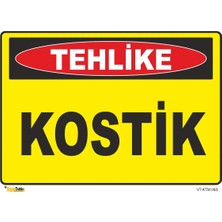 Mediwiz Sağlığa Zararlı Zehirli - Isg Levhası Levha 15X21 cm Sticker