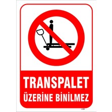 Mediwiz Transpalet Üzerine Binilmez Levhası Levha Vim 017 70X100 cm Dekota 3 mm