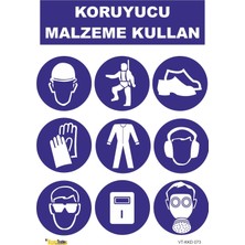 Mediwiz Koruyucu Malzeme Kullan Levhası Levha 50X70 cm Galvaniz Saç 0,4 mm