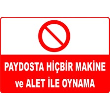 Mediwiz Paydosta Hiçbir Makine ve Aletle Oynama Levhası Levha 70X100 cm Galvaniz Saç 0,4 mm