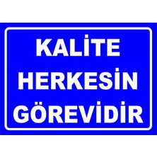 Mediwiz Kalite Herkesin Görevidir 15X21 cm Dekota 3 mm