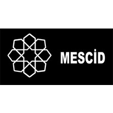 Mediwiz Mescid Levhası 15X30 Sticker VT-BLM088