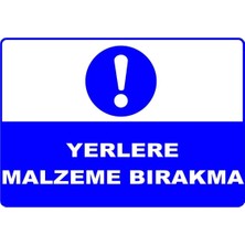 Mediwiz Yerlere Malzeme Bırakma Levhası Levha 25X35 cm Galvaniz Saç 0,4 mm