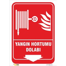 Mediwiz Yangın Hortumu Dolabı - Isg Levhası Levha 70X100 cm Sticker