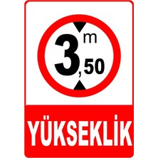 Mediwiz Yükseklik (Azami 3.50 ) Levhası Levha 35X50 cm Galvaniz Saç 0,4 mm