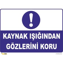 Mediwiz Kaynak Işığından Gözlerini Koru - Isg Levhası LEVHA-50X70 cm Sticker