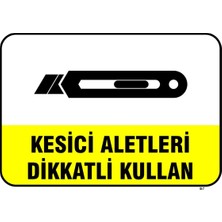 Mediwiz Kesici Aletleri Dikkatli Kullan Levhası Levha 35X50 cm Dekota 3 mm