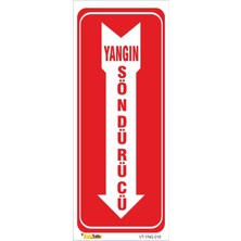 Mediwiz Yangın Söndürücü - Isg Levhası Levha 15X21 cm Sticker