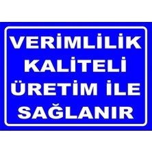 Mediwiz Üretim Değil Kaliteli Üretim 50X70 cm Sticker