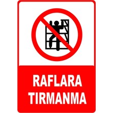 Mediwiz Raflara Tırmanma Levhası Levha 35X50 cm Galvaniz Saç 0,4 mm