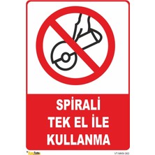 Mediwiz Spirali Tek Elle Kullanma - Isg Levhası 25X35 cm Dekota 3 mm