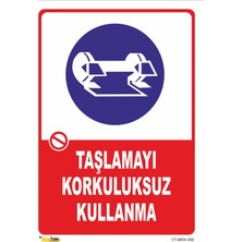 Mediwiz Taşlamayı Korkuluksuz Kullanma - Isg Levhası 15X21 cm Dekota 3 mm