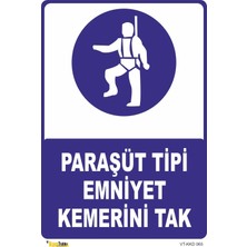 Mediwiz Paraşüt Tipi Emniyet Kemerini Tak Levhası Levha 50X70 cm Dekota 3 mm