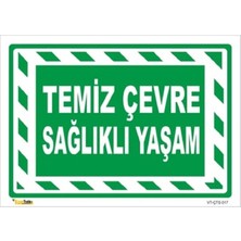 Mediwiz Temiz Çevre Sağlıklı Yaşam - Isg Levhası Levha 25X35 cm Galvaniz Saç 0,4 mm