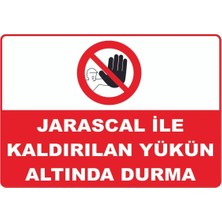 Mediwiz Jaraskal Ile Kaldırılan Yükün Altında Durma Levhası Levha 25X35 cm Galvaniz Saç 0,4 mm Vim 051