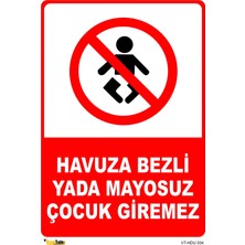 Mediwiz Havuza Bezli Yada Mayosuz Çocuk 70X100 cm Galvaniz Saç 0,4 mm