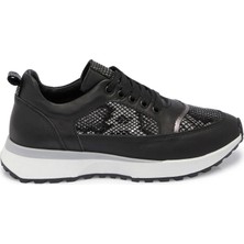 Tergan Siyah Hakiki Deri Kadın Sneaker - K25S1AY68231-A23