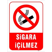 Mediwiz Sigara Içilmez Levhası Levha 35X50 cm Dekota 3 mm Tdg 086