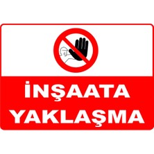 Mediwiz Inşaata Yaklaşma Levhası Levha Ytr 064 15X21 cm Dekota 3 mm