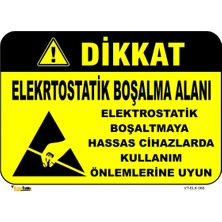 Mediwiz Elektrostatik Boşalma Alanı 50X70 cm Galvaniz Saç 0,4 mm