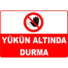 Mediwiz Yükün Altında Durma Levhası Levha Vim 029 25X35 cm Galvaniz Saç 0,4 mm