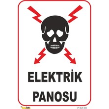 Mediwiz Elektrik Panosu - Isg Levhası Levha 25X35 cm Dekota 3 mm