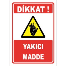 Mediwiz Yakıcı Madde - Isg Levhası Levha 50X70 cm Galvaniz Saç 0,4 mm