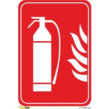 Mediwiz Yangın Battaniyesi Piktogramı - Isg Levhası Levha 35X50 cm Galvaniz Saç 0,4 mm