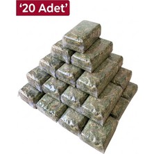 Everypet Doğal Kuru Yonca Otu - Tavşan, Hamster, Ginepig Için Tozsuz ve Yüksek Lifli 20 Adet